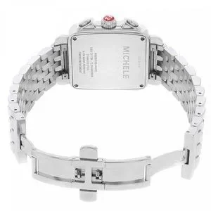 Michele Deco Silver MOP Chrono Diamond Dial Ladies Watch MWW06P000014 Michele | Accessories | Michele Deco Silver Mop Chrono  main image 4